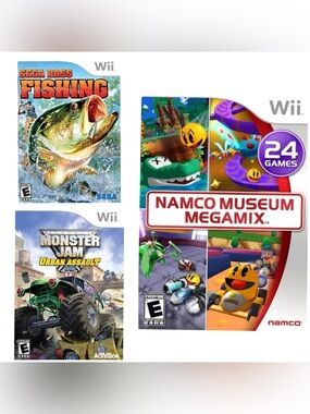 3  X Nintendo Wii Games!